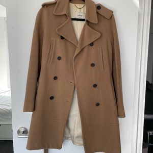 Wilfred Made in Canada Camel Coat Size Small